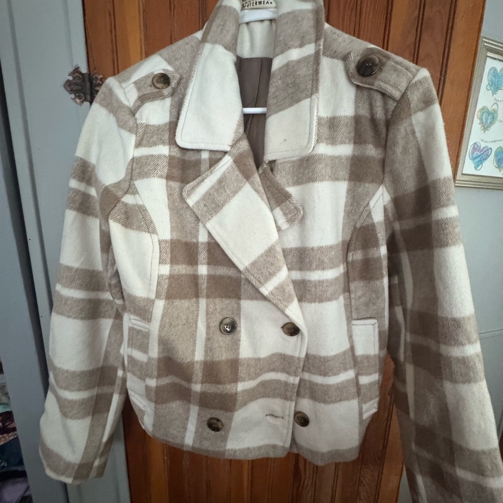 Checkered Women's Jacket